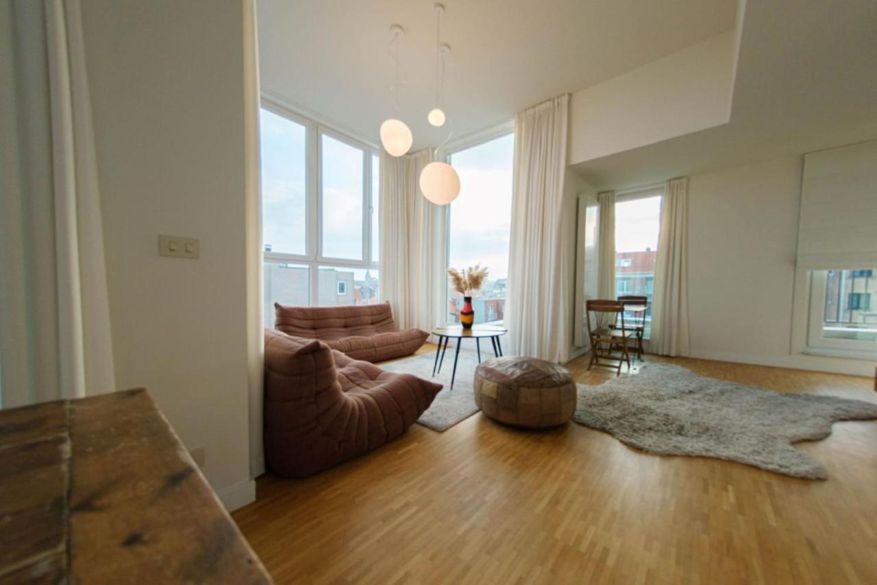 德哈恩Stijlvolle En Lichtrijke Design Penthouse Met Prachtig Uitzicht Te Wenduine公寓 外观 照片